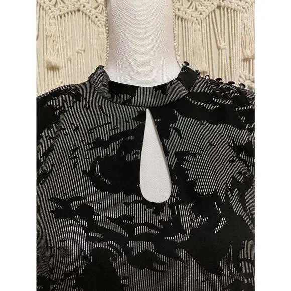 NWOT ModCloth More to Adore Metallic Midi Dress Size 1X - Picture 3 of 13